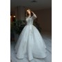 Свадебное платье в пол с пышной юбкой S0492
