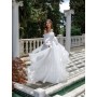 Свадебное платье длинное со шлейфом SV450 напрокат