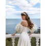 Свадебное платье со шлейфом SV486 в аренду